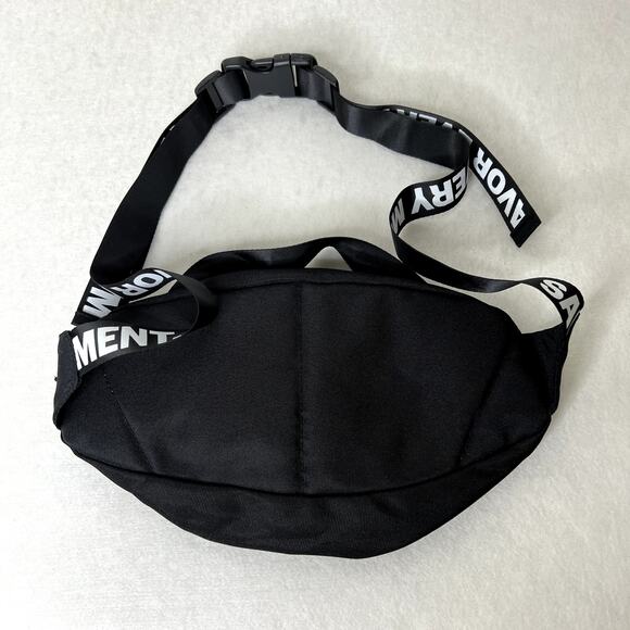 Fernway Black Logo Fanny Pack Bag - Picture 2 of 5